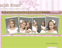 Tablet Screenshot of anjasdream.com